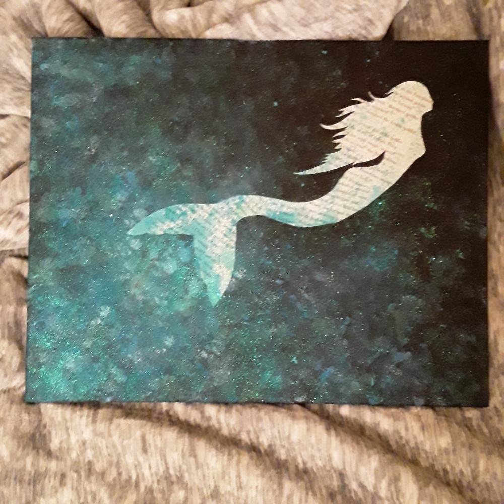 Mermaid Glitter Art - Picture 7 of 8